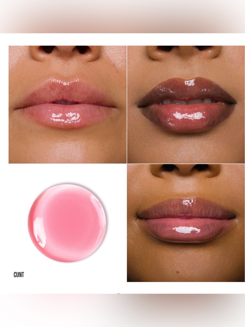 Jeffree Star C*UNT Pink Lip Oil — Sheer Glossy Pink - Picture 4 of 4